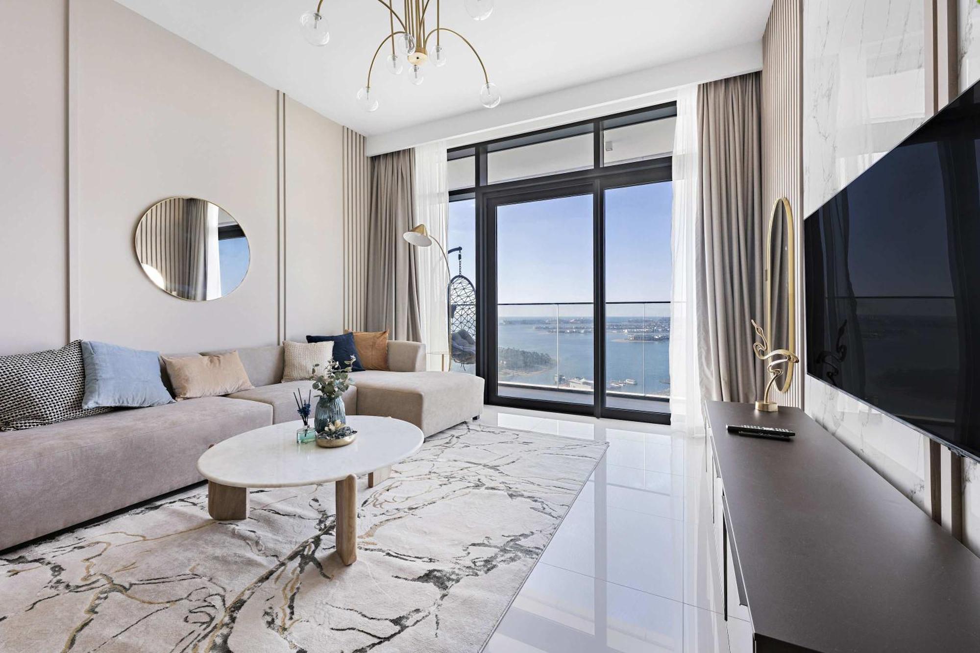Silkhaus Brand New 2Bdr In Beach Vista Дубай Экстерьер фото